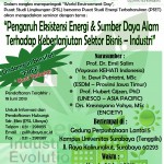 Seminar Energi, Lingkunan dan Bisnis